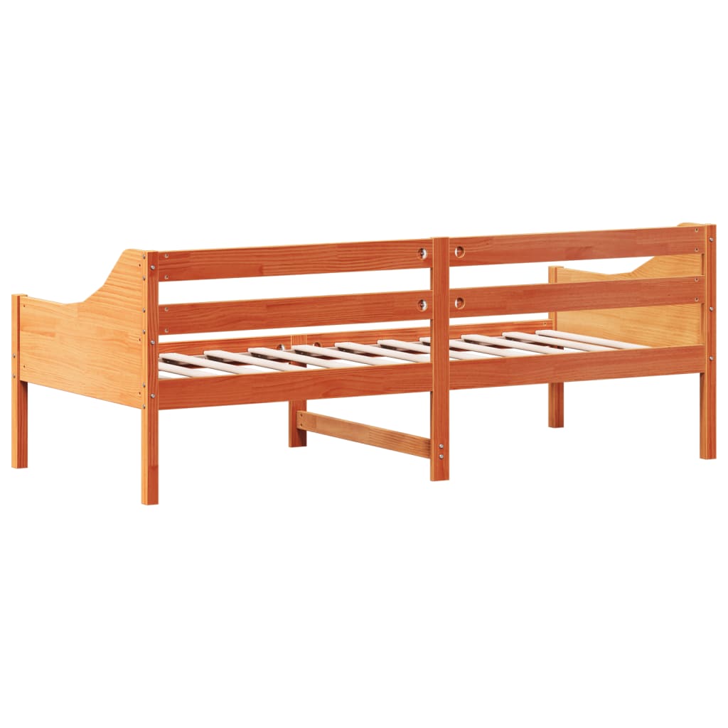 Vahanruskea sohvasänky Achil 80x200cm (mänty)