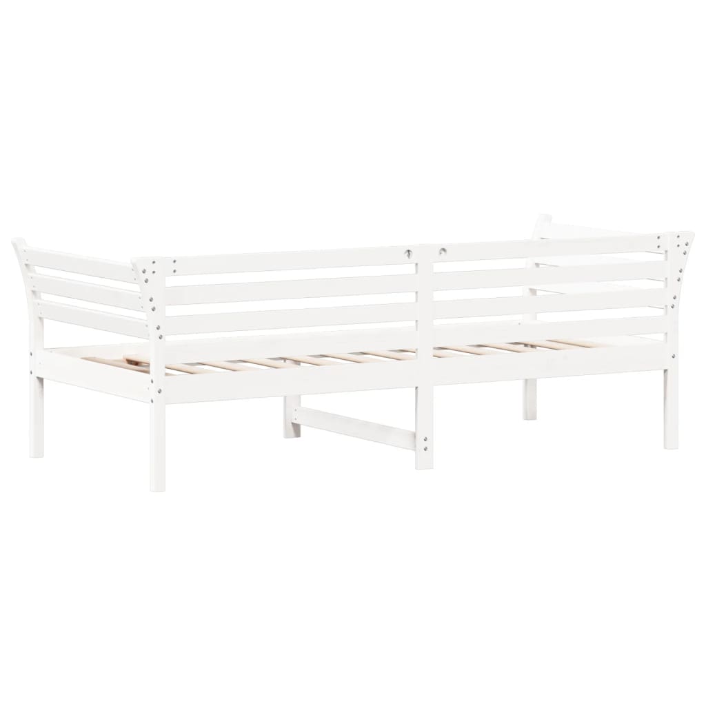 Valkoinen sohvasänky Damiano 90x200cm (mänty)