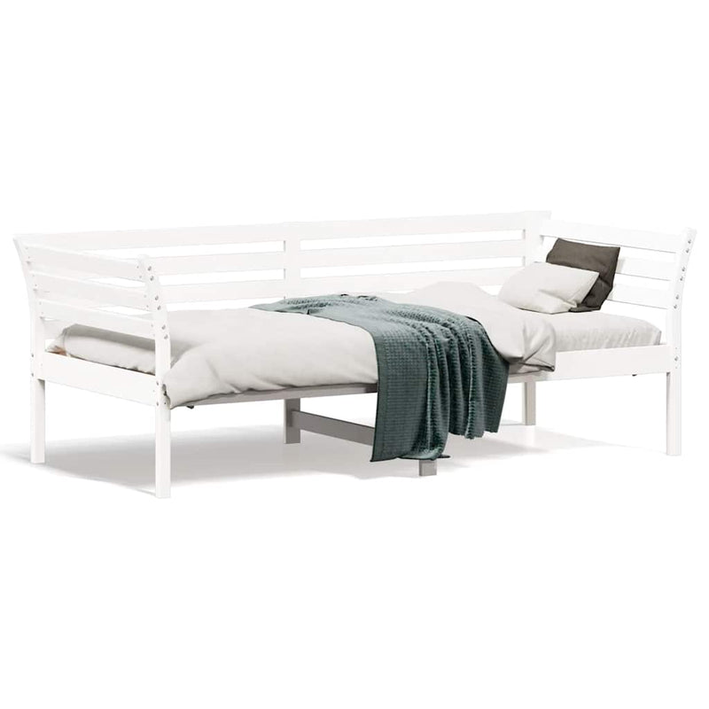 Valkoinen sohvasänky Damiano 75x190cm (mänty)