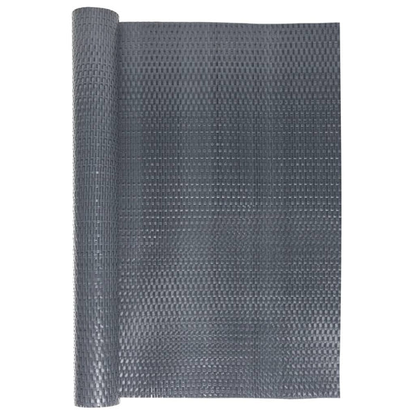 Parvekesuoja antrasiitti 500x100 cm polyrottinki