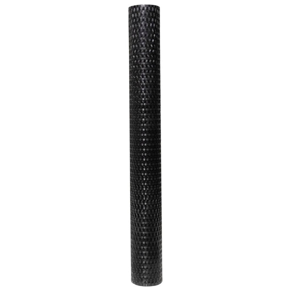 Parvekesuoja musta 300x100 cm polyrottinki