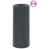 Parvekesuojat 10 kpl antrasiitti 255x19 cm polyrottinki