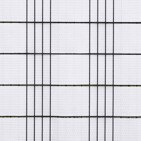 Parvekesuojat 5 kpl valkoinen 255x19 cm polyrottinki