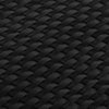 Parvekesuojat 10 kpl musta 255x19 cm polyrottinki