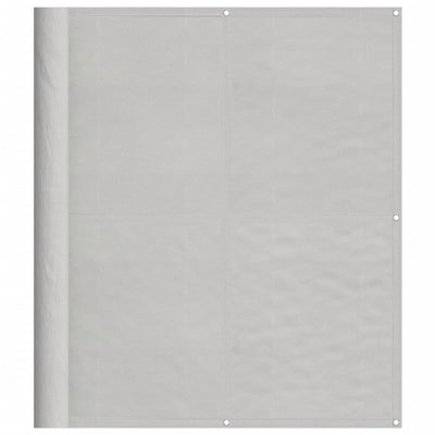 Parvekesuoja vaaleanharmaa 120x800 cm 100% Oxford polyesteri