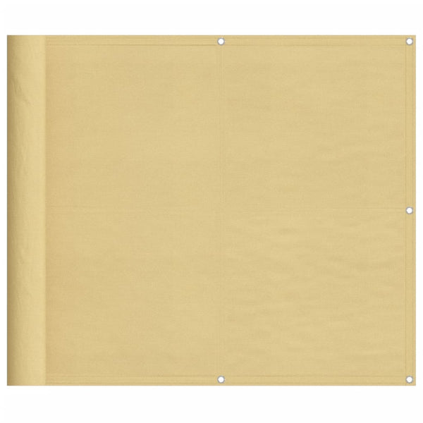 Parvekesuoja hiekka 90x700 cm 100% polyesteri Oxford kangas