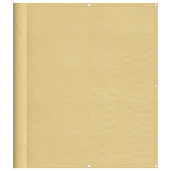 Parvekesuoja hiekka 120x700 cm 100% polyesteri Oxford kangas