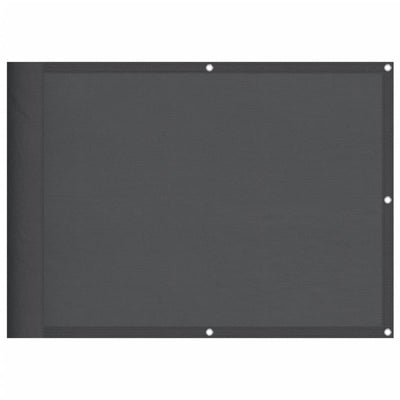 Parvekesuoja antrasiitti 75x700 cm 100% Oxford polyesteri