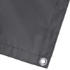Parvekesuoja antrasiitti 90x800 cm 100% Oxford polyesteri