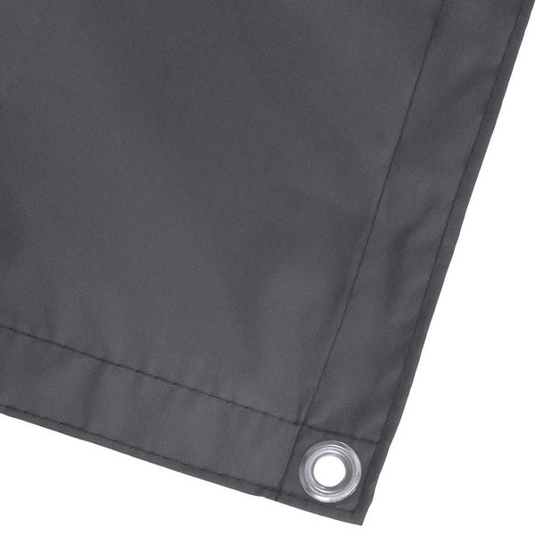 Parvekesuoja antrasiitti 90x800 cm 100% Oxford polyesteri
