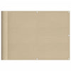 Parvekesuoja beige 75x700 cm 100% polyesteri Oxford kangas