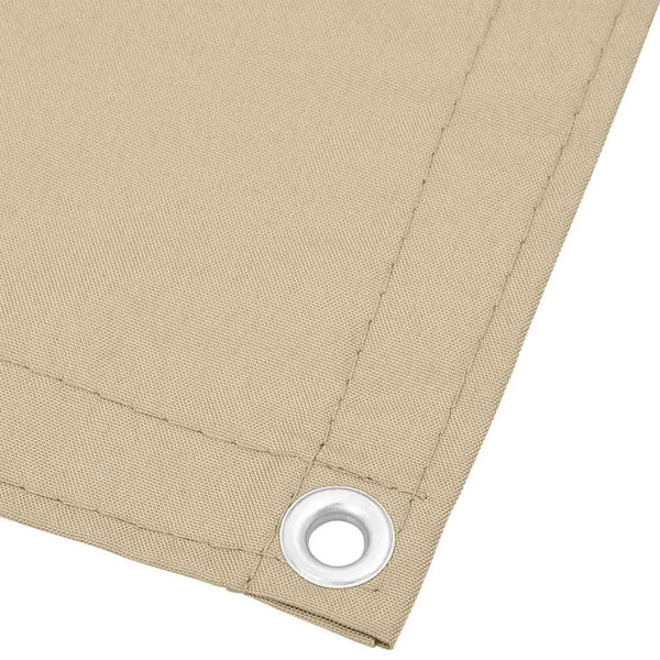 Parvekesuoja beige 75x1000 cm 100% polyesteri Oxford kangas