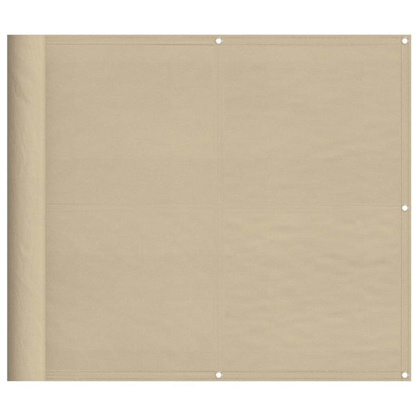 Parvekesuoja beige 90x1000 cm 100% polyesteri Oxford polyesteri