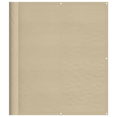 Parvekesuoja beige 120x700 cm 100% Oxford polyesteri