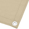 Beige parvekesuoja Elvin 120x700cm (100% oxford polyesteri)