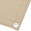 Parvekesuoja beige 120x800 cm 100% polyesteri Oxford kangas