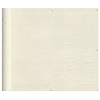 Parvekesuoja kerma 90x700 cm 100% polyesteri Oxford kangas