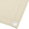 Parvekesuoja kerma 90x800 cm 100% polyesteri Oxford kangas