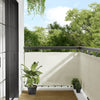 Parvekesuoja kerma 90x1000 cm 100% polyesteri Oxford kangas