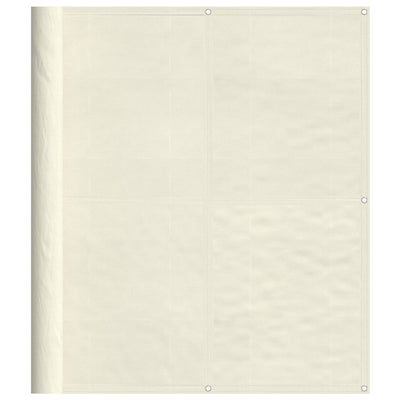 Parvekesuoja kerma 120x700 cm 100% polyesteri Oxford kangas