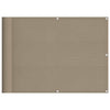 Parvekesuoja taupe 75x700 cm 100% polyesteri Oxford kangas