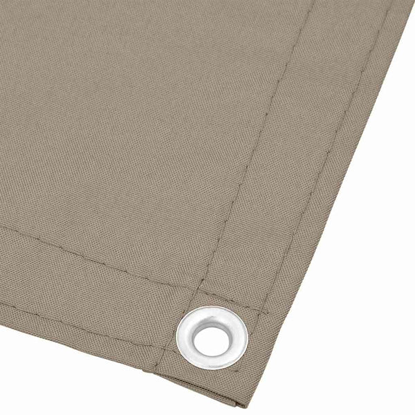 Parvekesuoja taupe 90x800 cm 100% polyesteri Oxford kangas