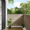 Parvekesuoja taupe 120x1000 cm 100% Oxford polyesteri