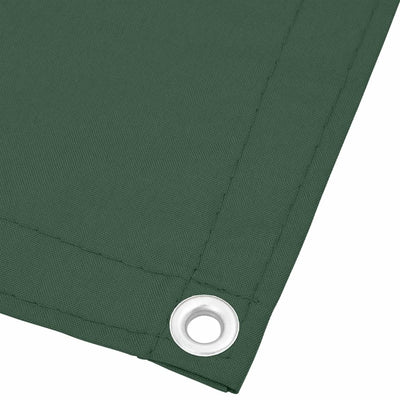 Parvekesuoja tummanvihreä 75x800 cm 100% Oxford polyesteri