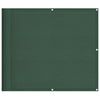 Parvekkeen tummanvihreä 90x800 cm 100% polyesteri Oxford kangas
