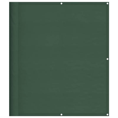 Parvekesuoja tummanvihreä 120x800 cm 100% Oxford polyesteri