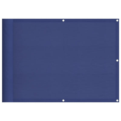 Parvekesuoja sininen 75x700 cm 100% polyesteri Oxford kangas