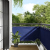 Parvekesuoja sininen 75x700 cm 100% polyesteri Oxford kangas