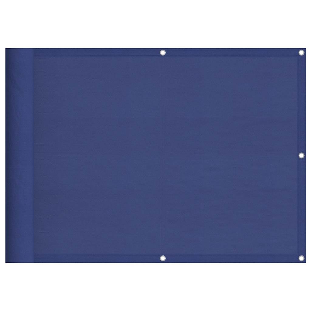 Parvekesuoja sininen 75x800 cm 100% polyesteri Oxford kangas