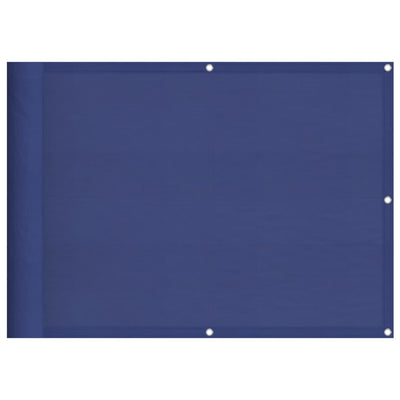 Parvekesuoja sininen 75x800 cm 100% polyesteri Oxford kangas