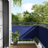 Parvekesuoja sininen 75x800 cm 100% polyesteri Oxford kangas