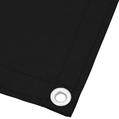 Parvekesuoja musta 75x700 cm 100% polyesteri Oxford kangas