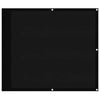 Parvekesuoja musta 90x1000 cm 100% polyesteri Oxford kangas