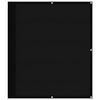 Parvekesuoja musta 120x800 cm 100% polyesteri Oxford kangas