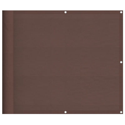 Parvekesuoja ruskea 90x800 cm 100% polyesteri Oxford kangas