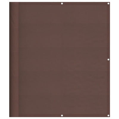 Parvekesuoja ruskea 120x700 cm 100% polyesteri Oxford kangas