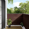 Parvekesuoja ruskea 120x800 cm 100% polyesteri Oxford kangas