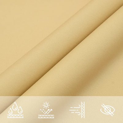Aurinkopurje hiekka 3x4x5 m 100% Oxford polyesteri