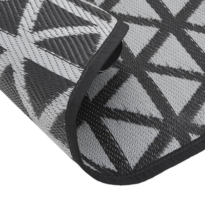 Musta ulkomatto Marianovici Ø120cm (pp)