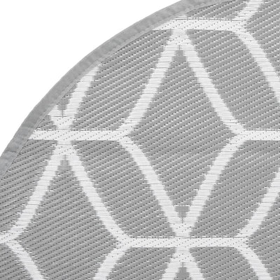 Harmaa ulkomatto Marianovici Ø120cm (pp)