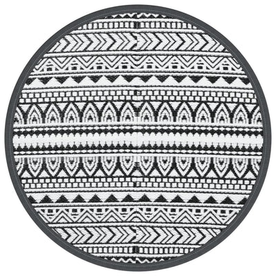 Musta ulkomatto Marianovici Ø200cm (pp)