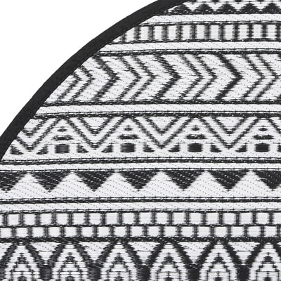 Musta ulkomatto Marianovici Ø200cm (pp)