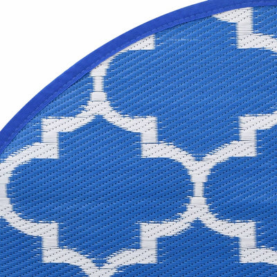 Sininen ulkomatto Marianovici Ø160cm (pp)