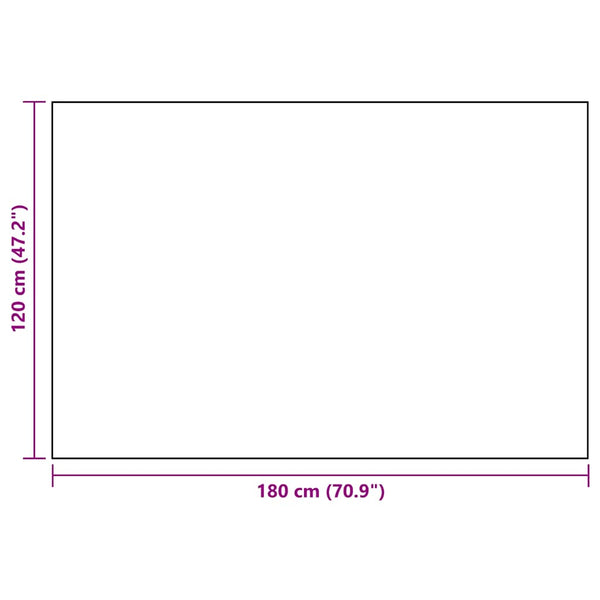 ARA KIL ulkomatto mustavalkoinen 120x180 cm PP