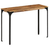Ruskea konsolipöytä Leoniea 110x35x76cm (mangopuu ja rauta)