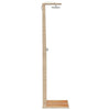 Beige ulkosuihku Davidson 50x55x224cm (polyrottinki ja akasiapuu)